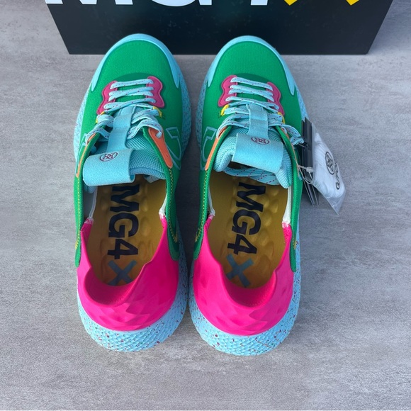 NWT Men’s G/Fore MG4X2 Golf Cross Trainer Muti-Colored Golf Shoes G4MF22EF40 - Picture 4 of 10